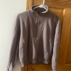 XS half zip long sleeve sweatshirt